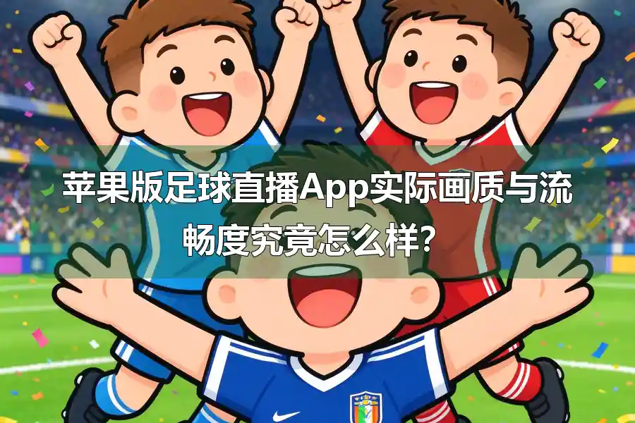 苹果版足球直播App实际画质与流畅度究竟怎么样?